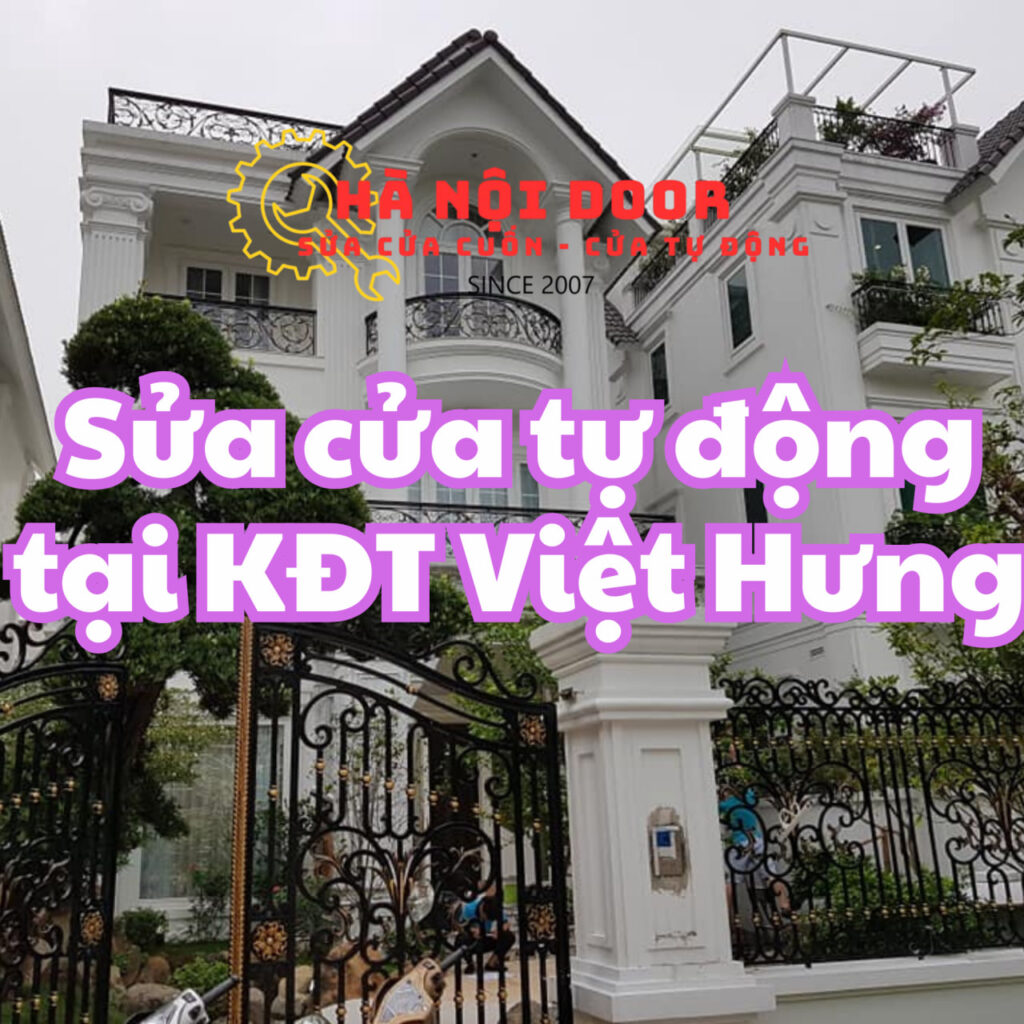 sửa cửa tự động tại kđt việt hưng
